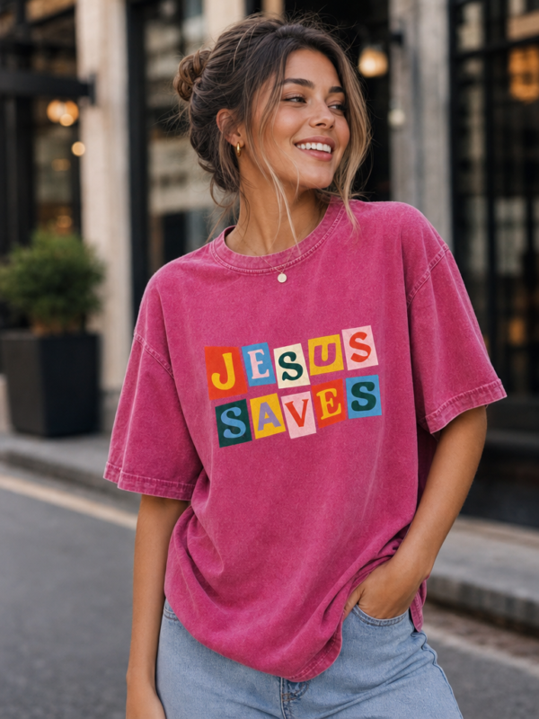 Футболка Jesus Saves