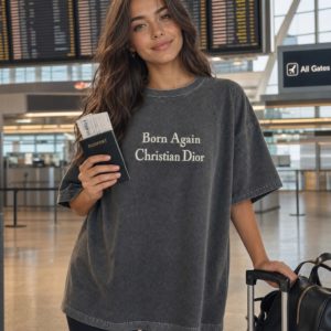 Born Again Christian Dior футболка Футболка Born Again Christian Dior
