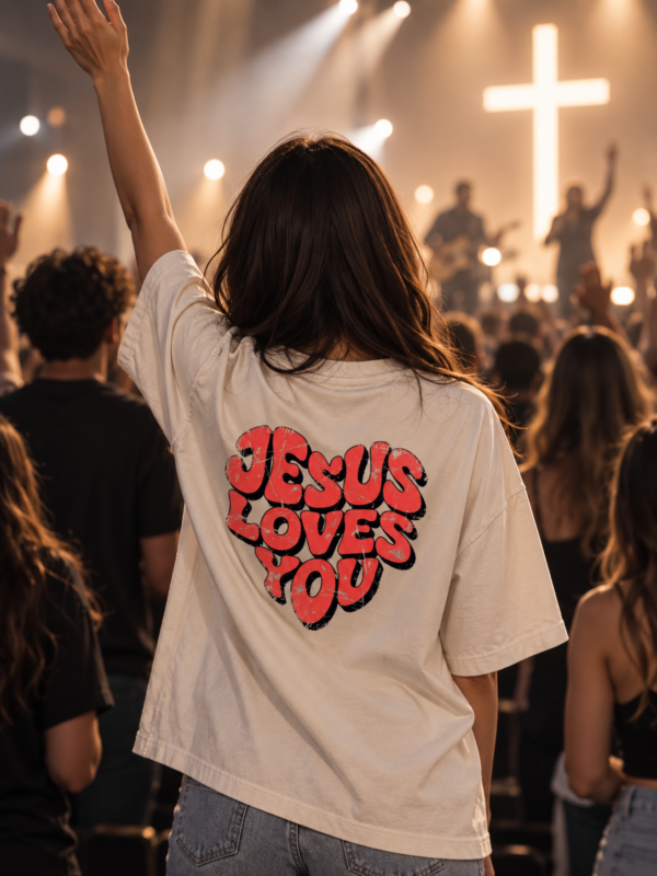 Футболка Jesus loves you