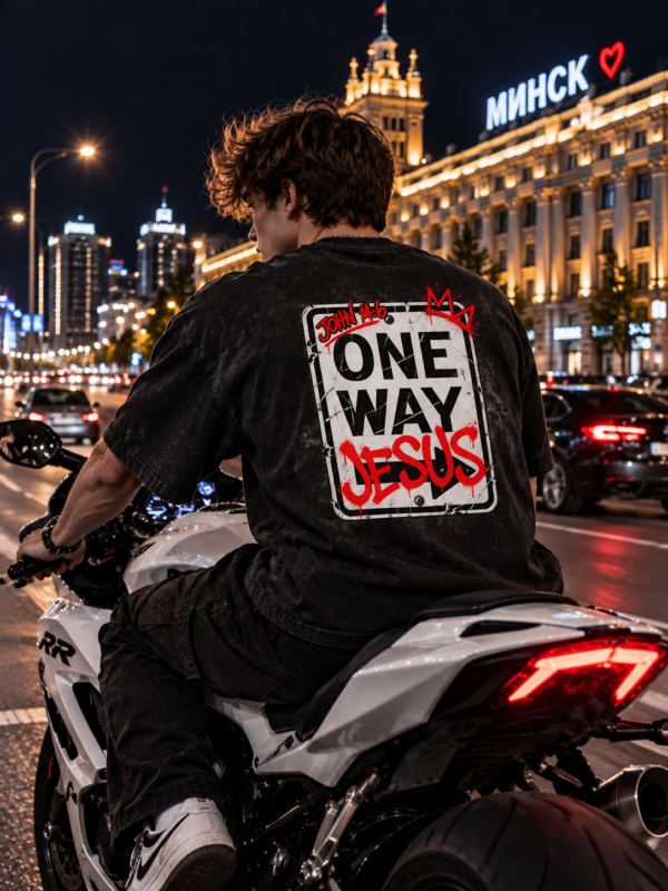 Футболка One Way Jesus
